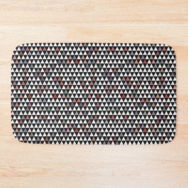 Item preview, Geometric abstraction. Multicolored triangles designed and sold by Natalia Ruzhyna.