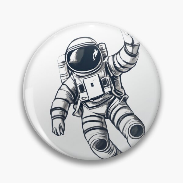 Item preview, astronout say hello designed and sold by reazdrain.
