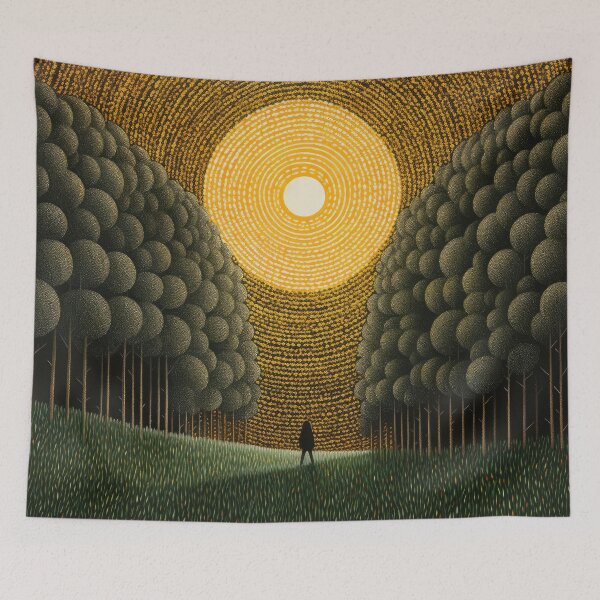 Item preview, Meditation in the Forest designed and sold by VisionDuke.