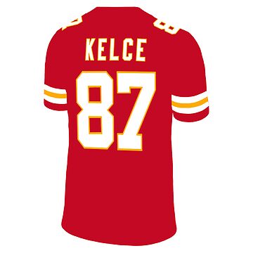 Kelce Travis Poster Travis Kelce Jersey Art Kansas City Chiefs Nfl