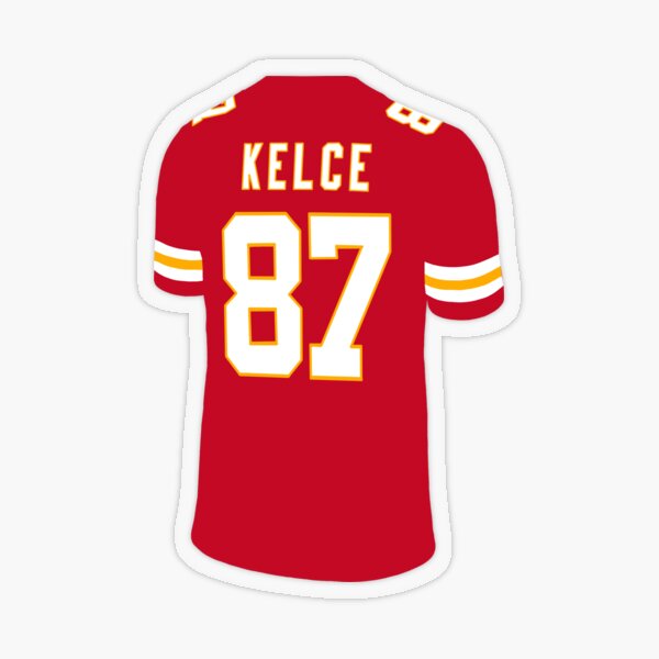 Kelce Travis Poster Travis Kelce Jersey Art Kansas City Chiefs Nfl