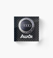 Pin Audi Logo Acrylic Block