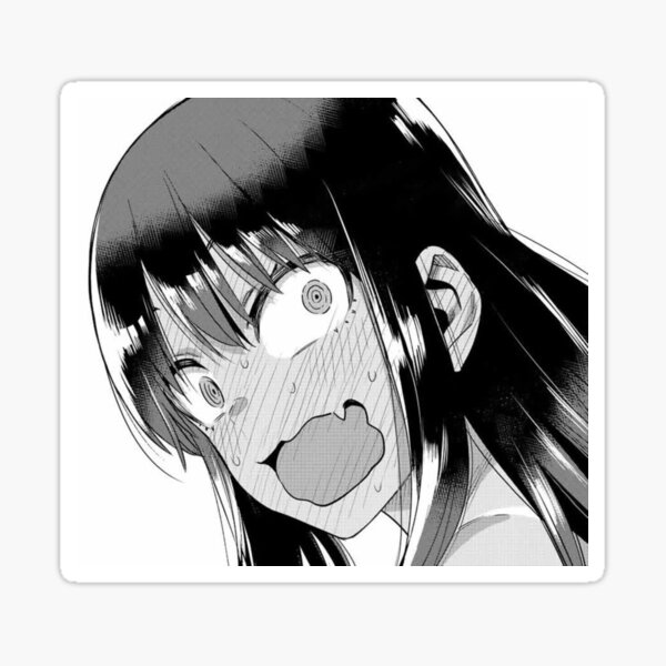  Cute Shocked Scared Anime Manga Face Raglan Baseball