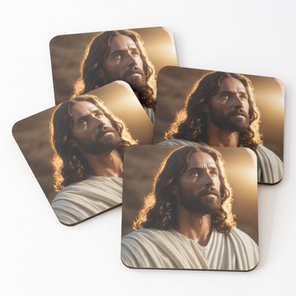 Item preview, Retrato de Jesús con el sol al fondo. designed and sold by Robinson-Icious.