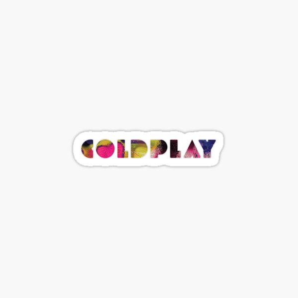 Coldplay True Love Album Cover Sticker