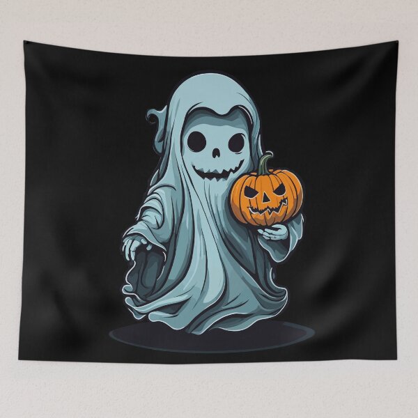Item preview, Boo-tiful Halloween: Ghostly Pumpkin Pal designed and sold by Suuriel.