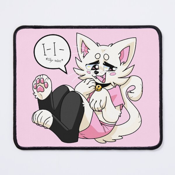Item preview, Shy Furry Cat designed and sold by WalkerWolf.