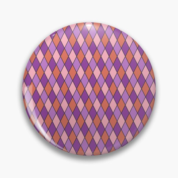 Item preview, Modern Harlequin Halloween Diamond Check designed and sold by BoredPixels.