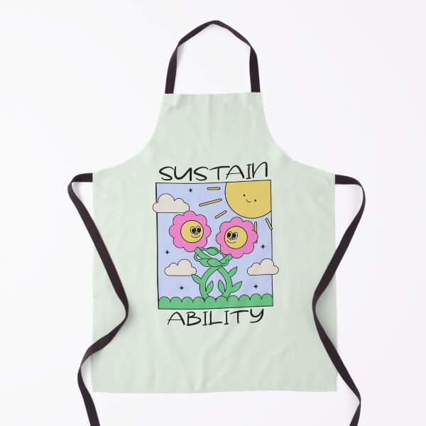 Item preview, Sustainability Happy Flowers Hugging And Smiling designed and sold by pixelplaza.