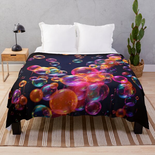 Item preview, Eat My Bubbles, Cute Colorful Bubbles designed and sold by whiteraven-shop.