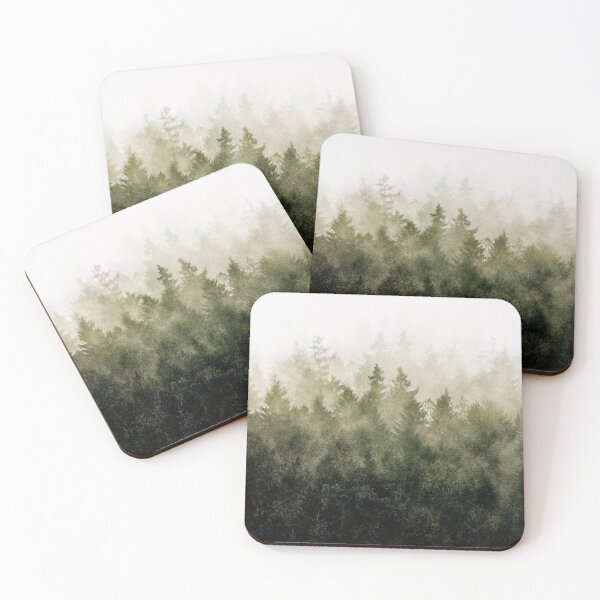 Item preview, The Heart Of My Heart // Autumn Vibes Vintage Fairytale Fall Forest With Cascadia Trees Covered In Magic Fog Season designed and sold by Tordis Kayma.