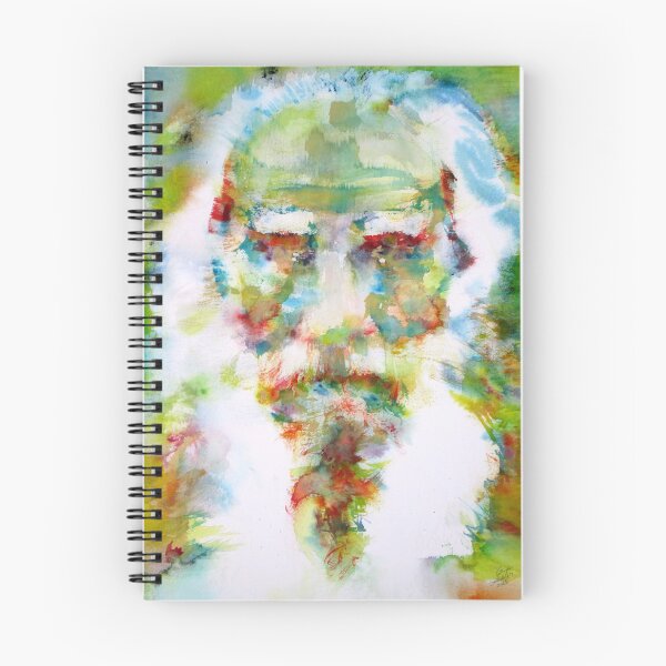 Item preview, LEO TOLSTOY - watercolor portrait.3 designed and sold by lautir.