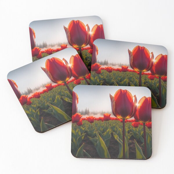 Item preview, Tulips from ant's perspective on meadow. Spring. beauty designed and sold by Robinson-Icious.