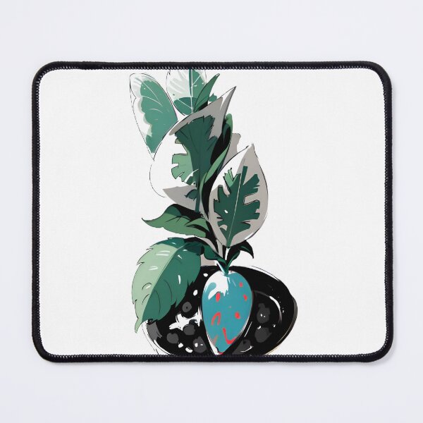 Item preview, Ficus Elastica Tineke Sticker designed and sold by AroidIsland.