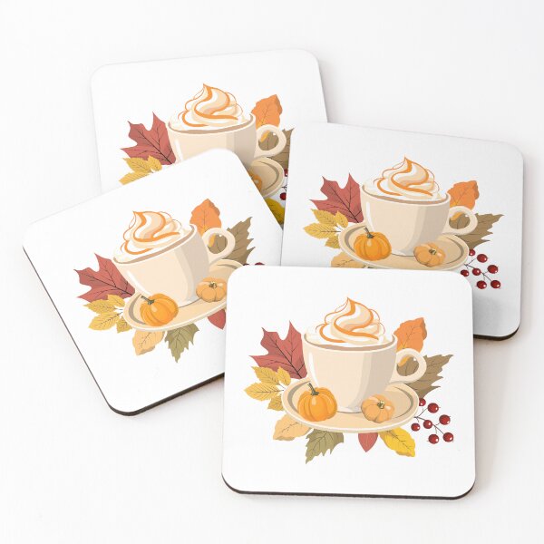 Item preview, Latte con especias de calabaza otoñal Bebida caliente designed and sold by JAG2B.