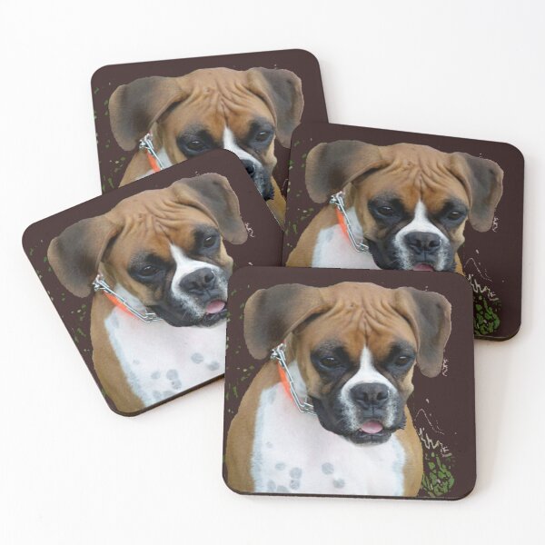 Item preview, Boxer Dog Face designed and sold by DianeBP.