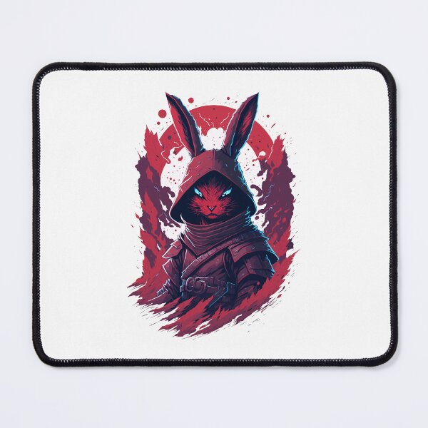 Item preview, Rabbit warrior, rabbit red fire, rabbit samurai designed and sold by GreyStanzione1.