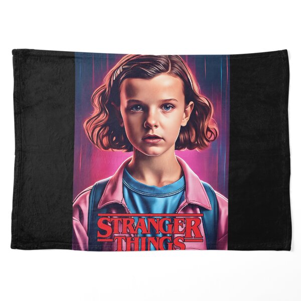 Stranger Things - Eleven in a pink jacket Pet Blanket