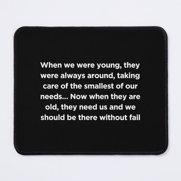 Item preview, International Day of Older Persons Quote designed and sold by adelferhat.