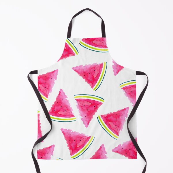 Item preview, Watercolor watermelon seamless pattern designed and sold by AlbinoSnowman.