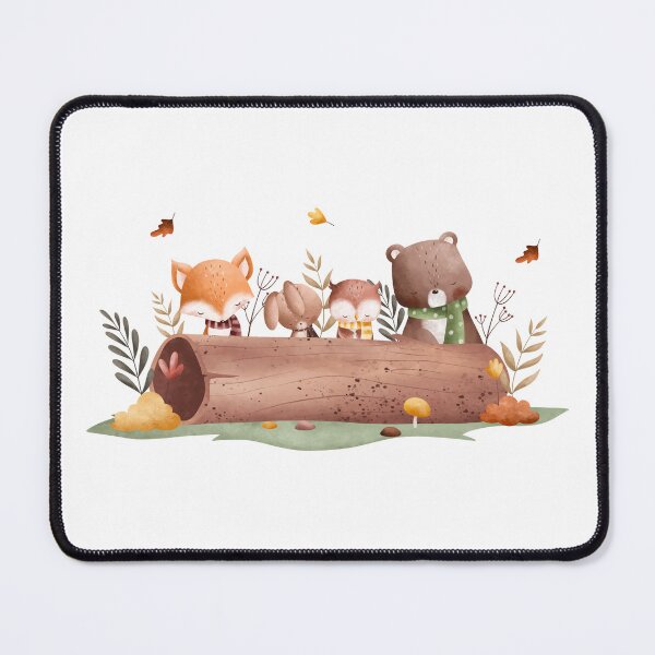 Item preview, autumn animals, Fox, bear, rabbit designed and sold by JAG2B.