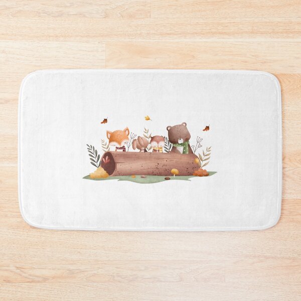 Item preview, autumn animals, Fox, bear, rabbit designed and sold by JAG2B.