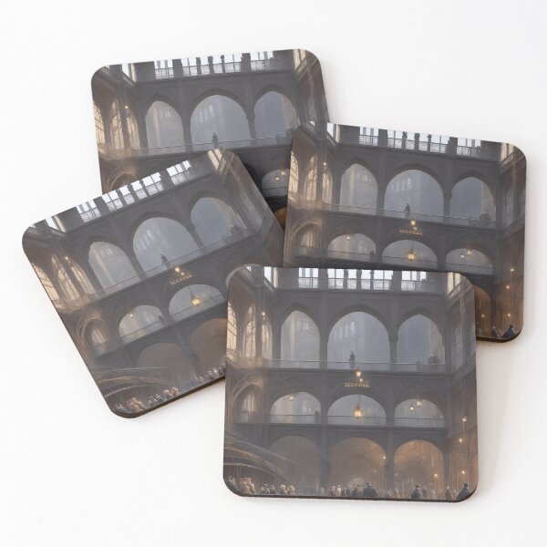 Item preview, Elendel Station - Mistborn Era 2 Fan Art designed and sold by agustindesigner.