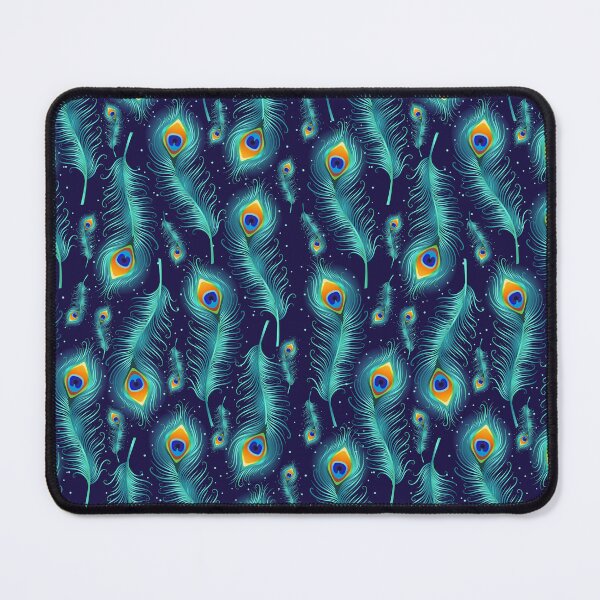 Item preview, Decorative Peacock Feather Pattern designed and sold by solrevolver.