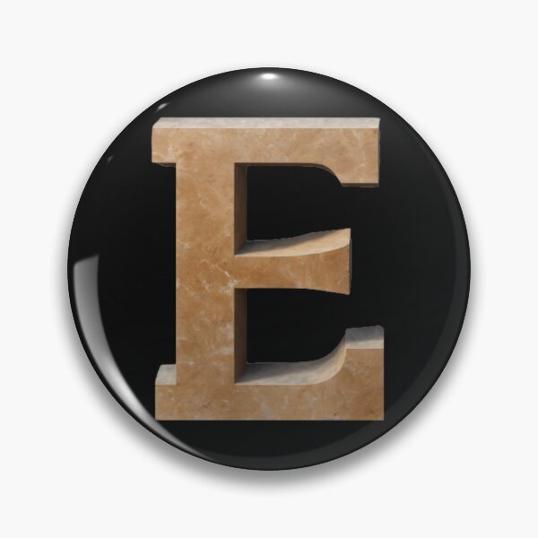 Item preview, LETTER E MADE OF MARBLE STONE designed and sold by EVRENSEL.