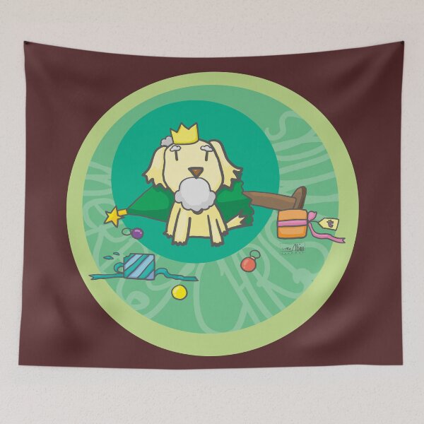 Item preview, Charlie the Conqueror - Merry Christmas designed and sold by AlbinoSnowman.