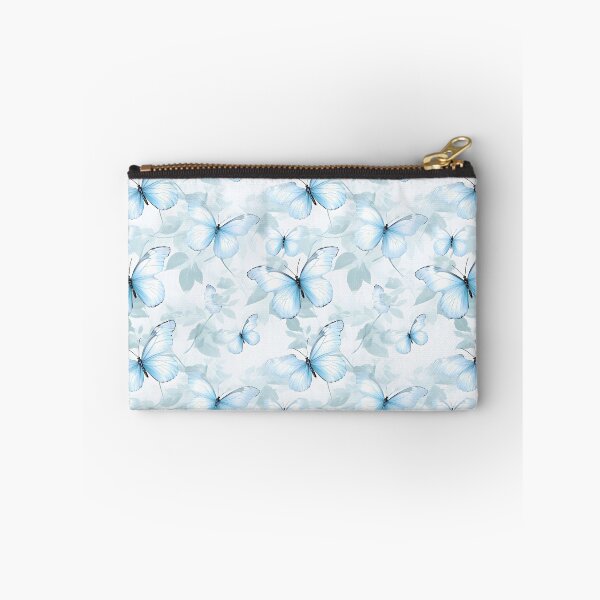 Item preview, Baby Blue & White Butterfly Composite Overlay Pattern #5 designed and sold by ARTficiallyAnon.
