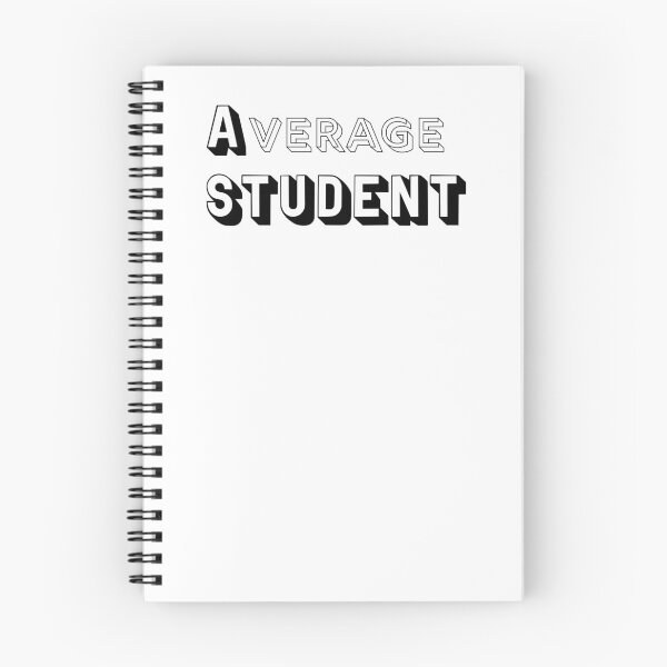 Item preview, A Average Student designed and sold by CreativelyLoki.