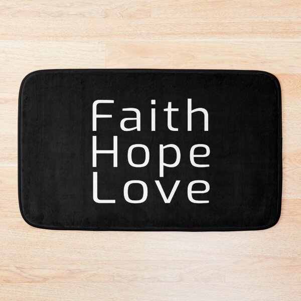 Item preview, Faith Hope Love bible verse | 1 Cor 13:13 | 1 Corinthians 13:13 designed and sold by Faith at Work.