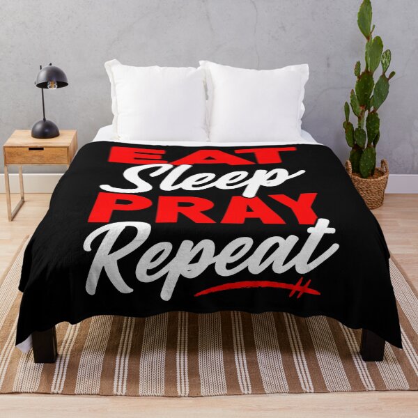 Item preview, Eat Sleep Pray Repeat designed and sold by plushism.