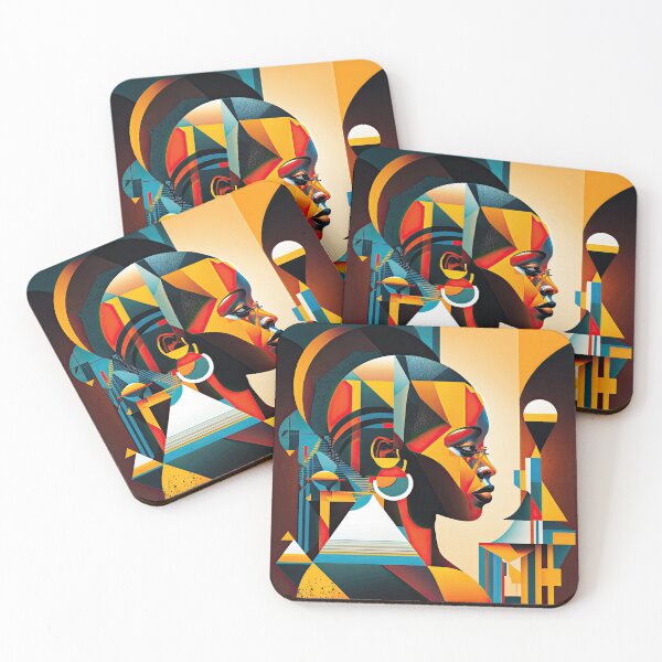 Item preview, African Style Bauhaus Design designed and sold by ArtificialGenes.