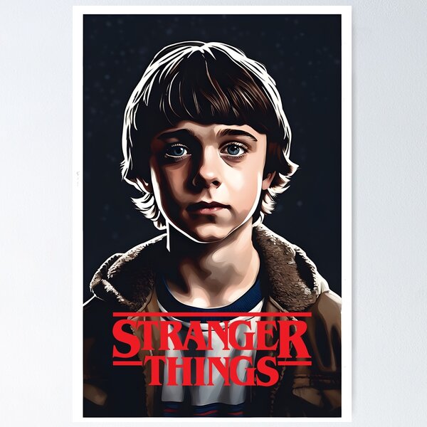 Stranger Things Will Byers Noah Schnapp Season 1  Stranger things poster, Stranger  things, Stranger things season one