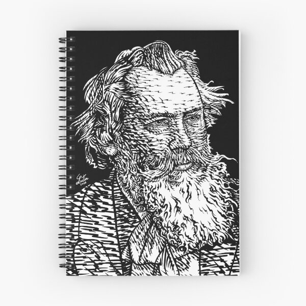 Item preview, JOHANNES BRAHMS ink portrait .2 designed and sold by lautir.