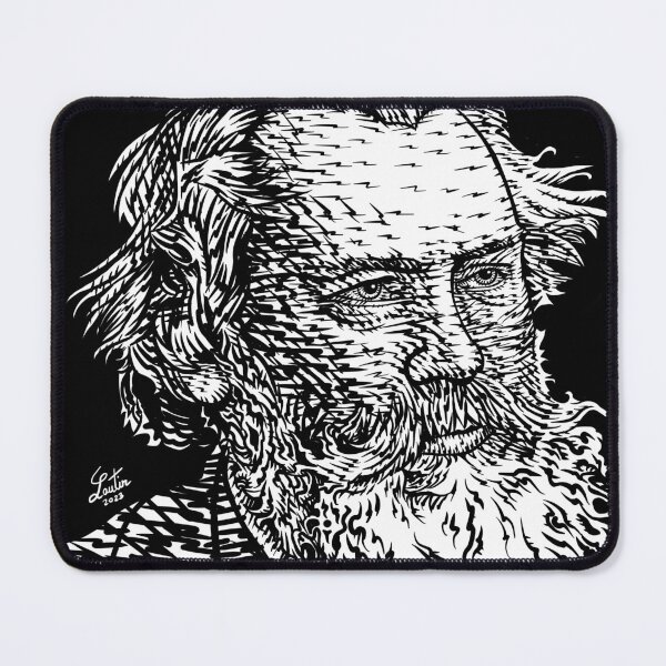 Item preview, JOHANNES BRAHMS ink portrait .2 designed and sold by lautir.