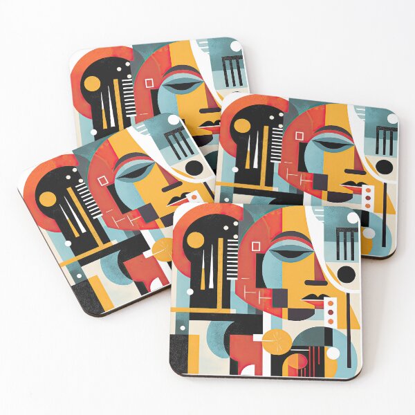 Item preview, African Style Bauhaus Design designed and sold by ArtificialGenes.