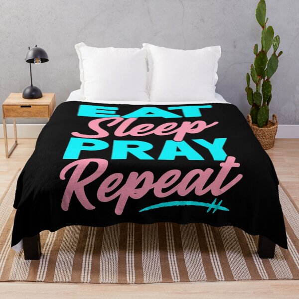 Item preview, Eat Sleep Pray Repeat designed and sold by plushism.