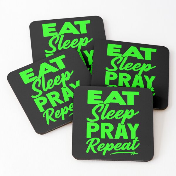 Item preview, Eat Sleep Pray Repeat designed and sold by plushism.