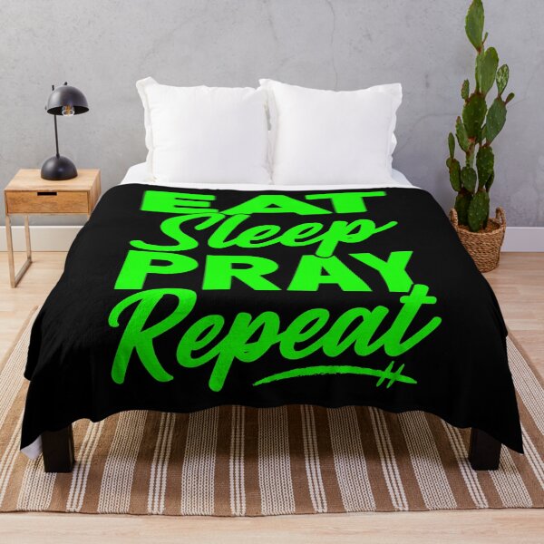 Item preview, Eat Sleep Pray Repeat designed and sold by plushism.