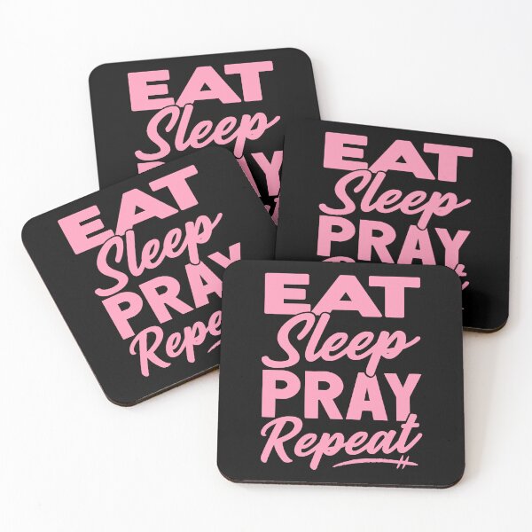 Item preview, Eat Sleep Pray Repeat designed and sold by plushism.