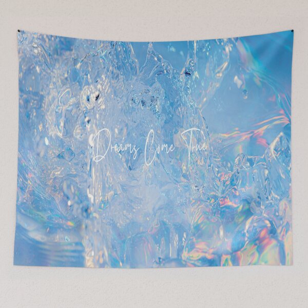 Item preview, Blue Abstract Water Splash Aesthetic designed and sold by Elegant Edge.