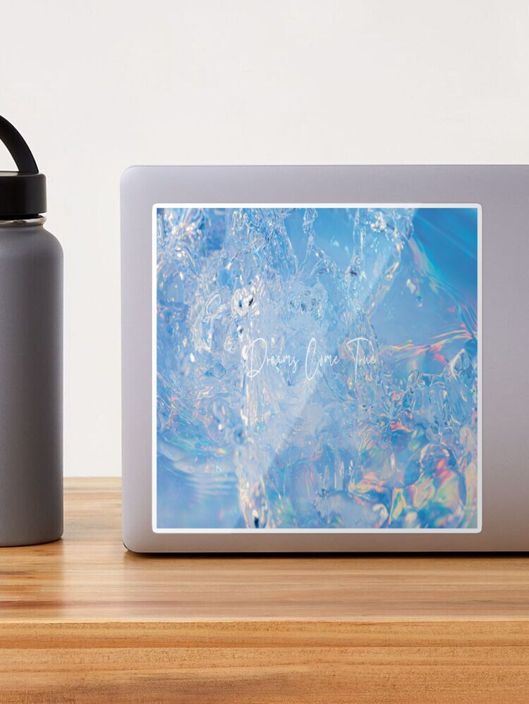 Blue Abstract Water Splash Aesthetic Poster for Sale by Elegant Edge