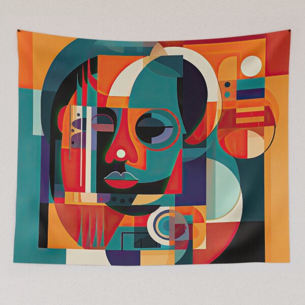 Item preview, African Style Bauhaus Design designed and sold by ArtificialGenes.