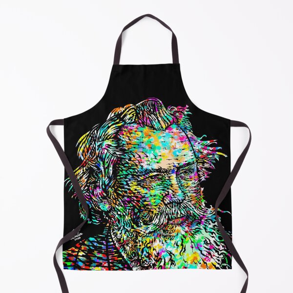 Item preview, JOHANNES BRAHMS ink and watercolor portrait .2 designed and sold by lautir.