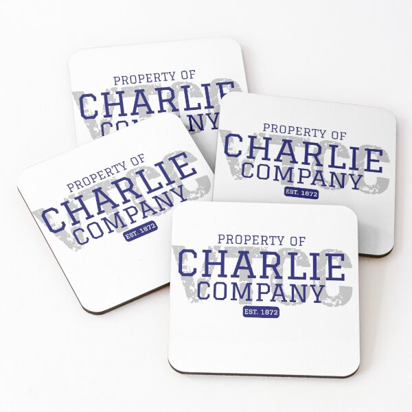 Item preview, Property of C Company Logo - Blue/Grey designed and sold by DataTrax.