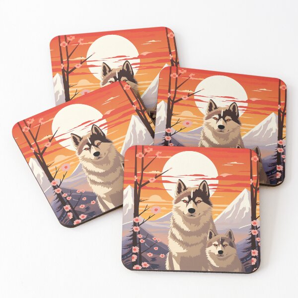 Item preview, Husky at dusky designed and sold by Inky-Spiration.