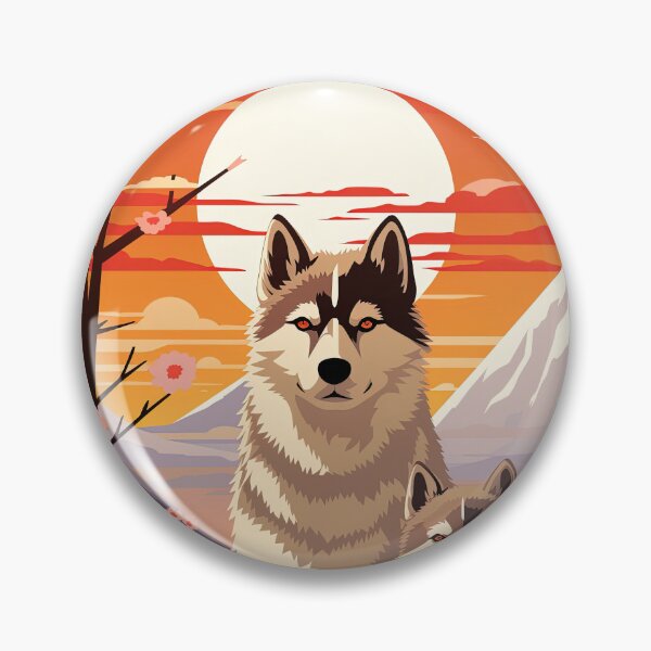 Item preview, Husky at dusky designed and sold by Inky-Spiration.